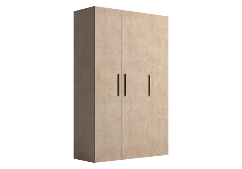 Armoire 3 portes design italien effet pierre - Dune