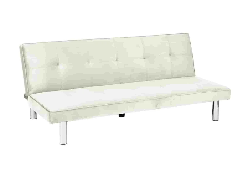 Banc convertible écru chromé - Antha