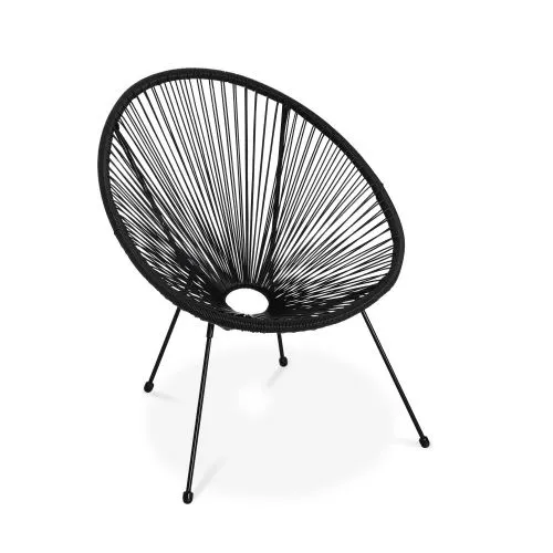 FAUTEUIL ACAPULCO NOIR