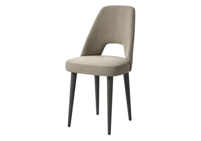 Chaise de salle à manger beige sable - Hexagon