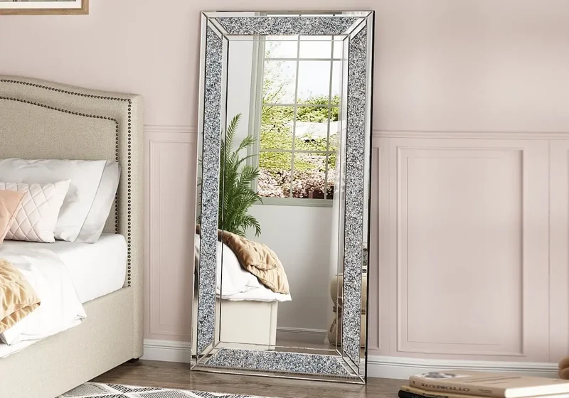 Miroir rectangle scintillant - Silvie
