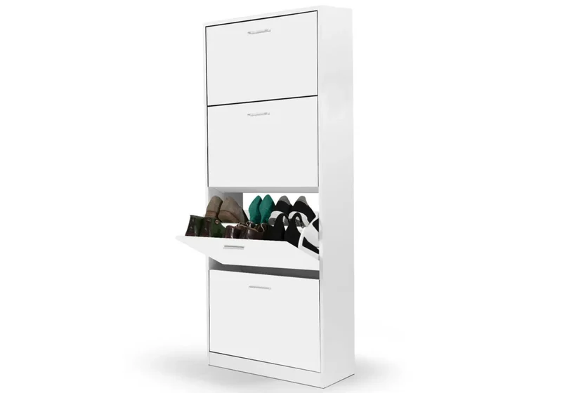 Meuble chaussure blanc - Cali