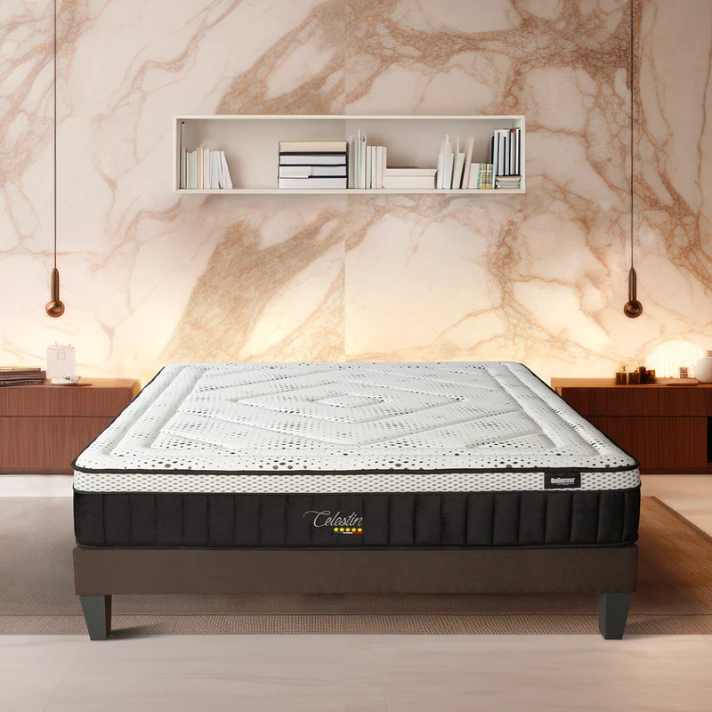 Matelas Célestin 2.0 - Mémoire de forme - Accueil moelleux - 29 cm d'épaisseur
