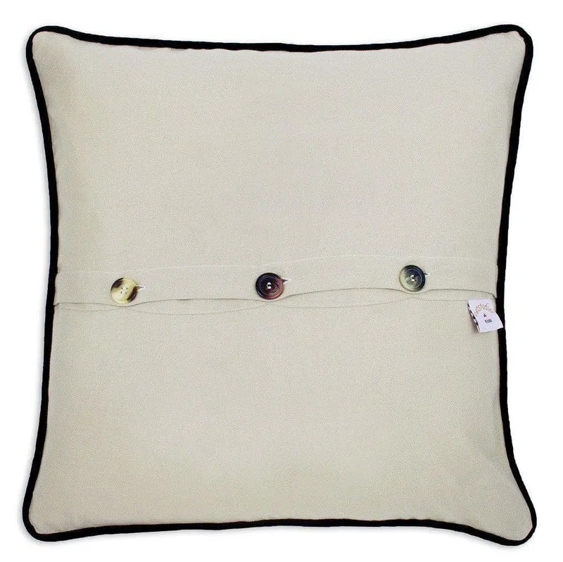 Scotland Embroidered CatStudio Pillow
