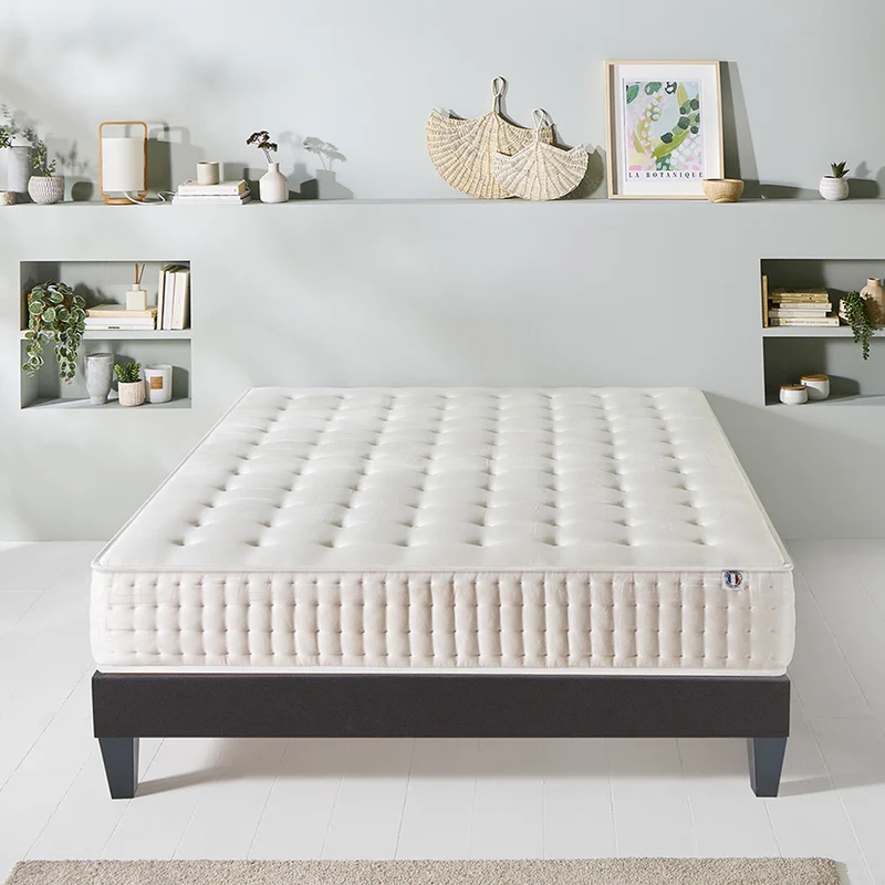Matelas Apollon - Mémoire de forme - Accueil moelleux - Fabriqué en France - 25 cm d'épaisseur