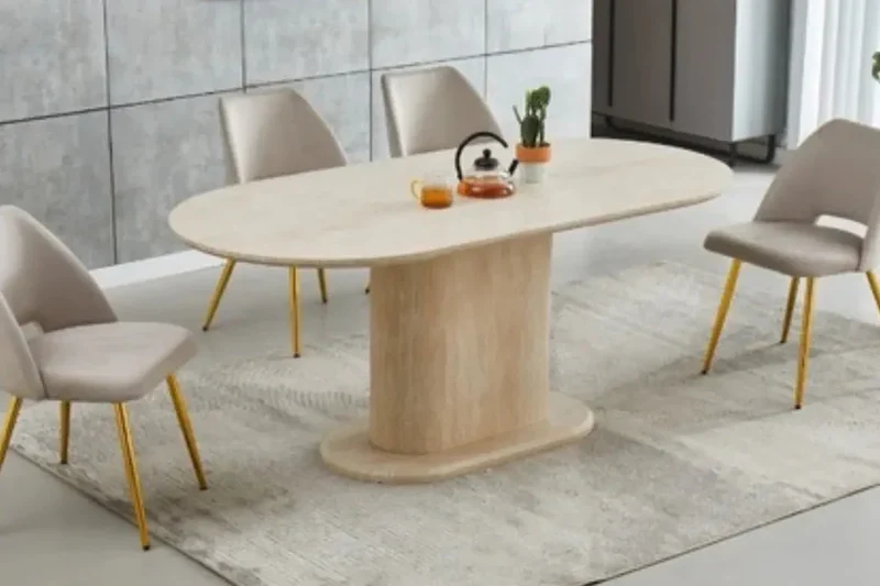 Table à Manger TRAVERTINA