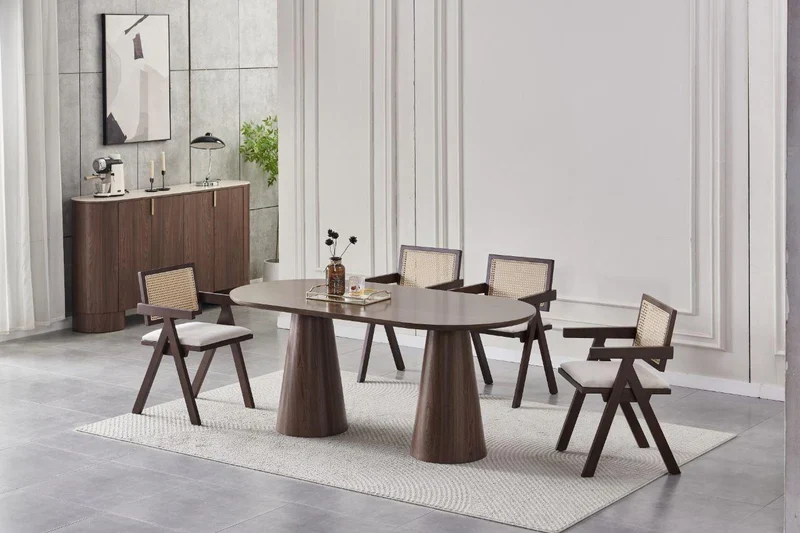 Table à manger ICONIC noyer 180cm