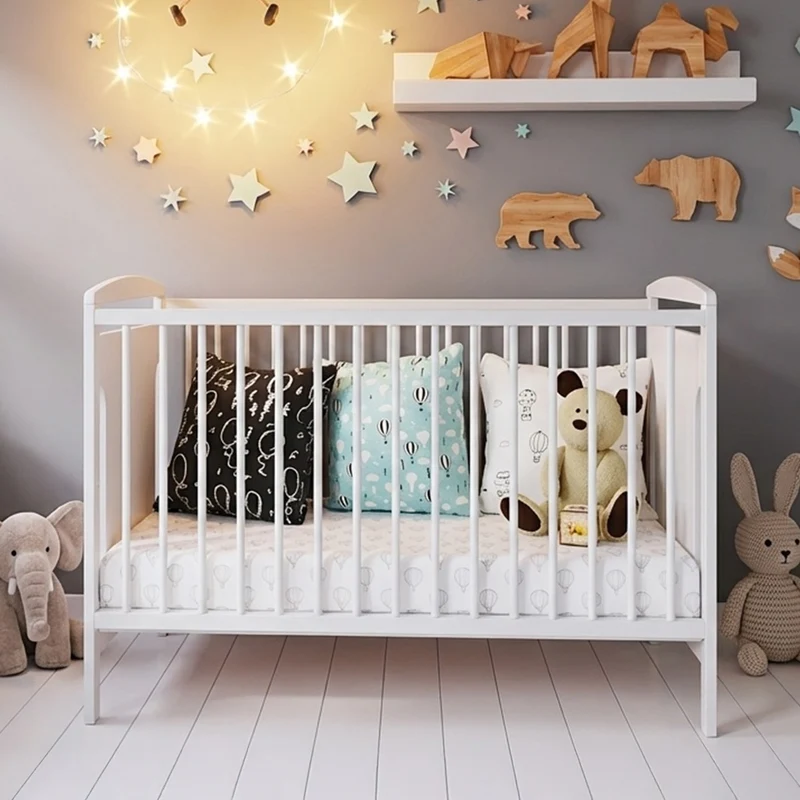 Lit bébé évolutif Margot - Design sobre - Grandit avec l'enfant