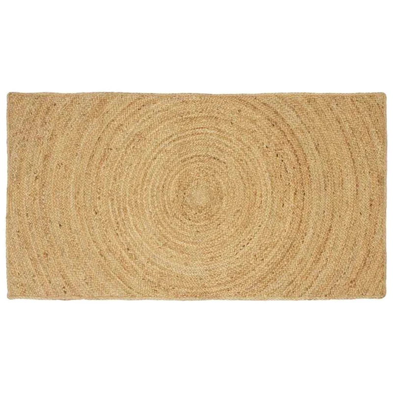 vidaXL Vloerkleden Naturel 60 x 110 cm Jute