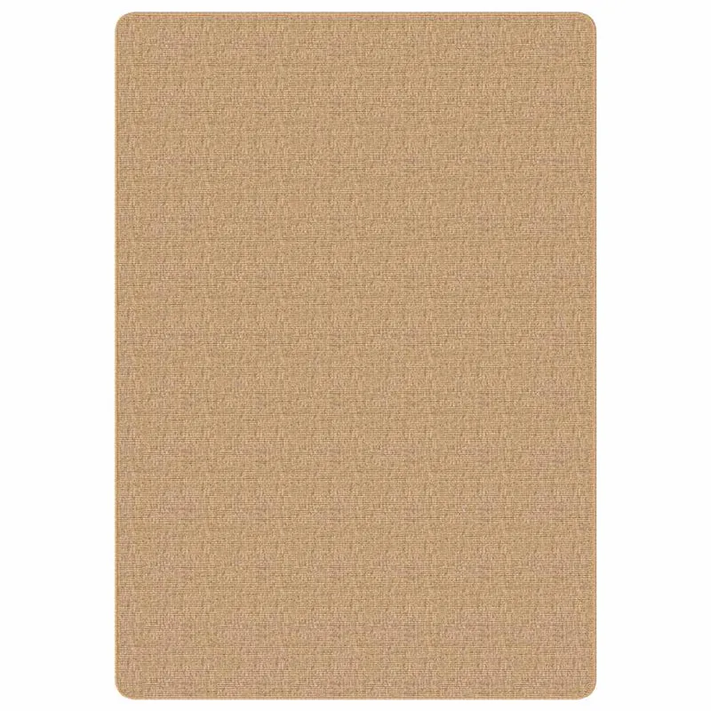 vidaXL Tapijt met latex onderkant 70x130 cm jute natuurlijk