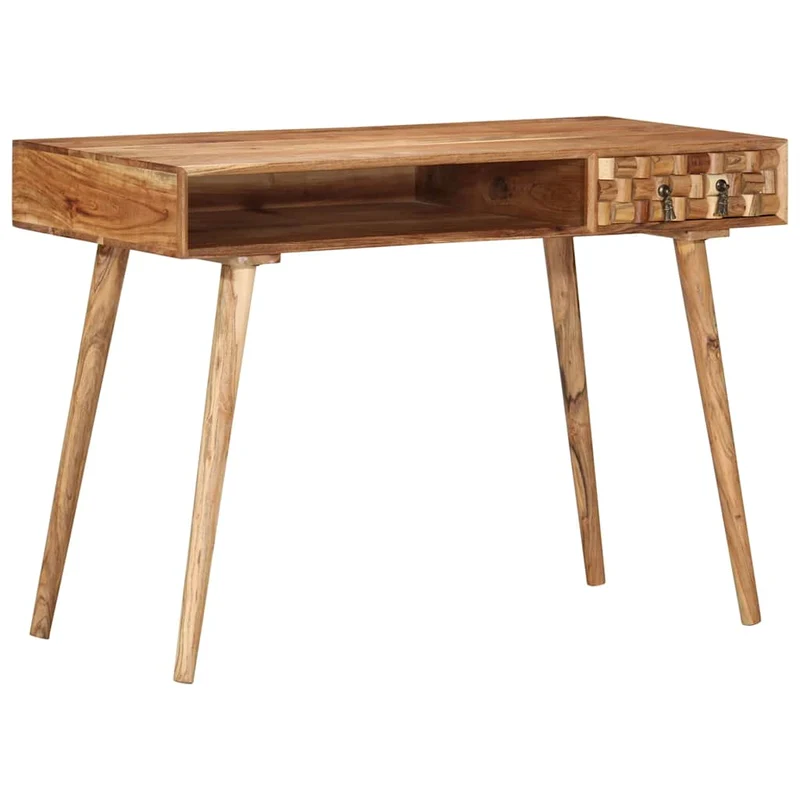 vidaXL Tv-meubel 100x30x40 cm massief acaciahout