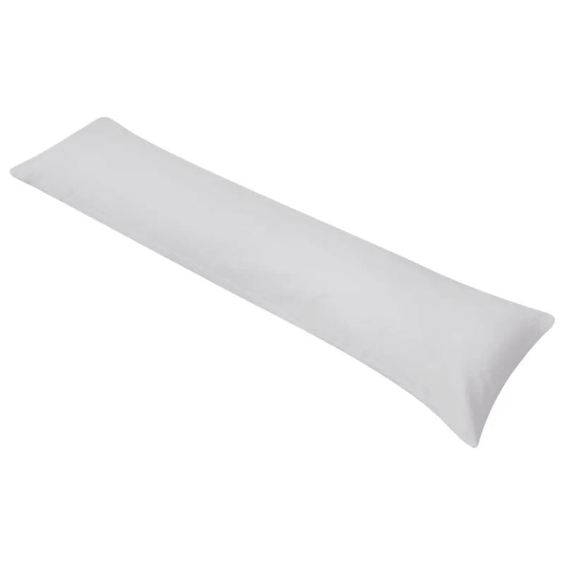 vidaXL Zijslaapkussen 40x145 cm grijs