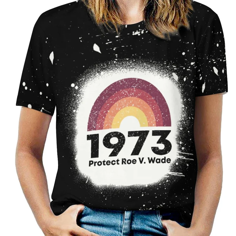 T-Shirt Femme Personnalisé All-Over : Tissu Toucher Coton (S-6XL)
