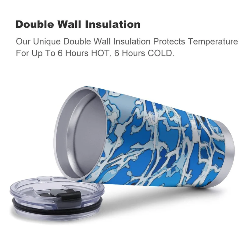 Gobelet Voyage Inox 20oz Personnalisé | Tumbler Isotherme Voiture